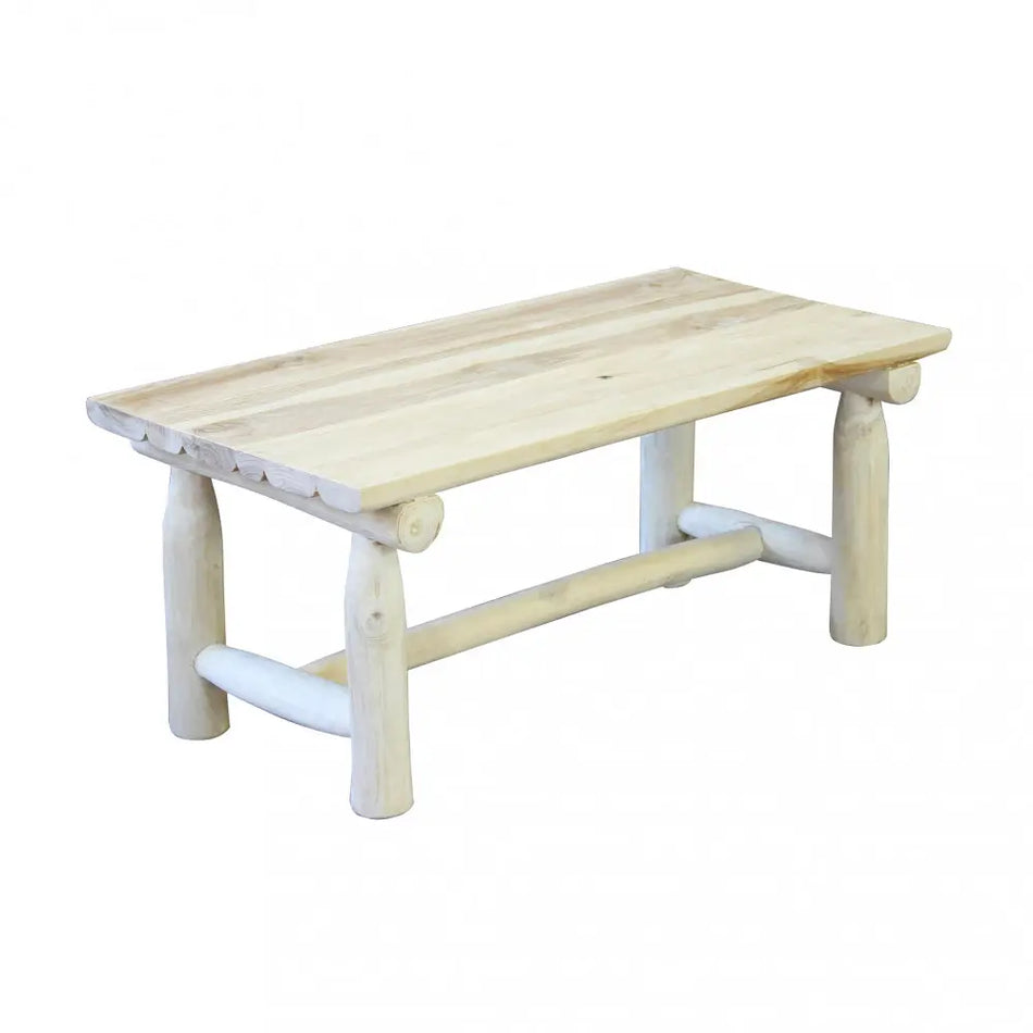 Tavolino Basso Rettangolare in Teak