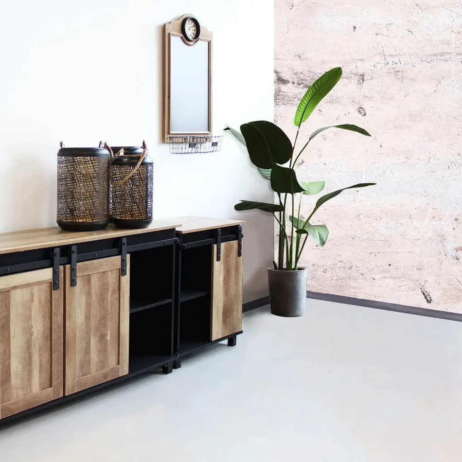 Lavagna Memo Per Casa E Cucina con Porta Oggetti e Orologio