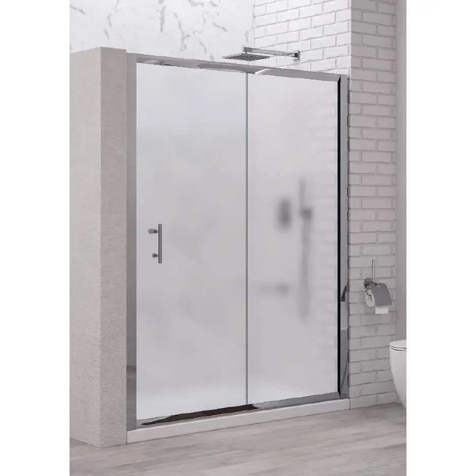 Porta Doccia Flora H190 Cristallo Anticalcare 6mm Satine
