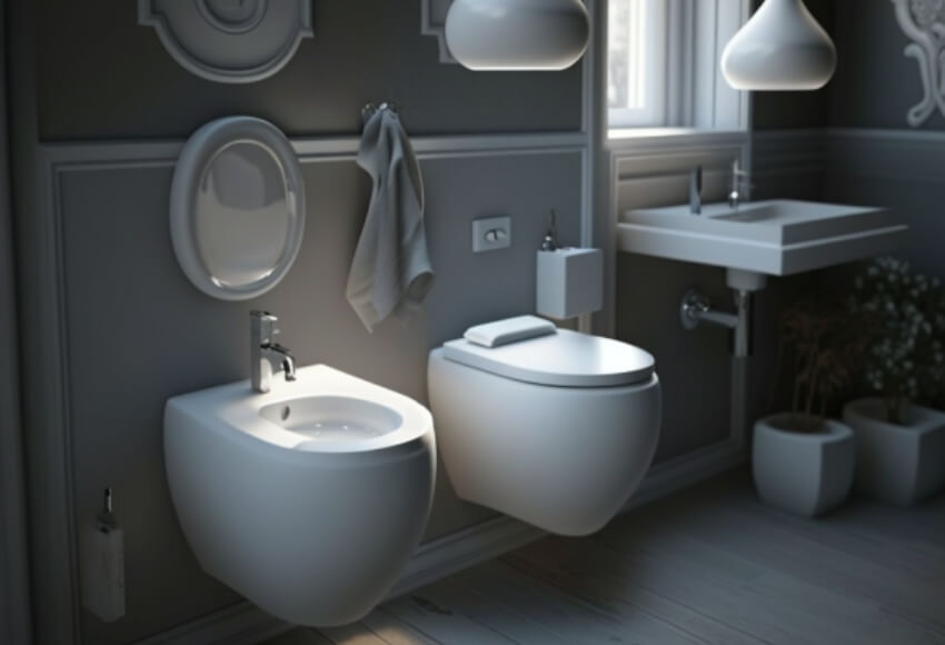 Sanitari sospesi o a terra: quale scegliere?