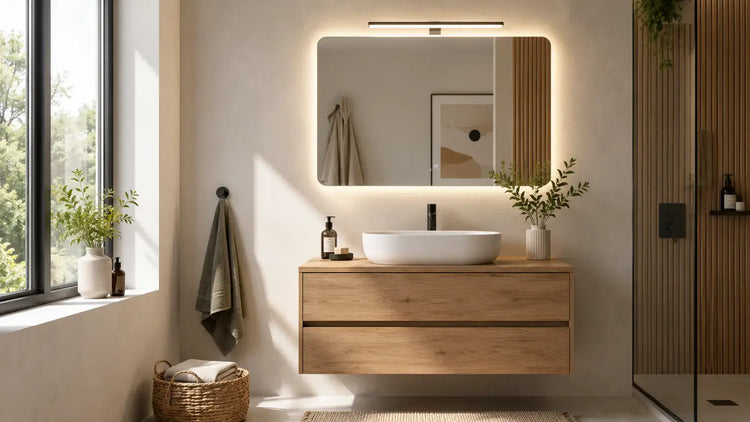 Mobile bagno sospeso: guida alla scelta, misure e installazione