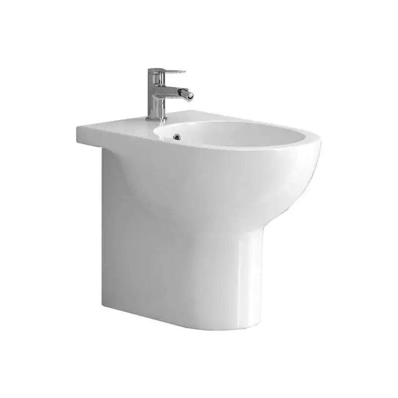 Coppia Sanitari A Terra Moderni Filo Muro - EOLIS - Shopbagno.it