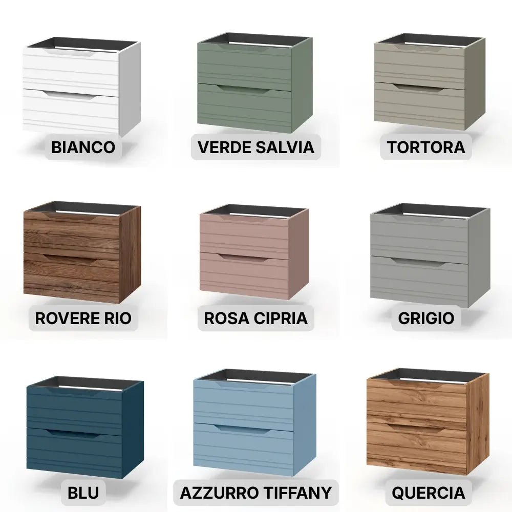 Composizione Bagno Sospesa 100cm - Solmira