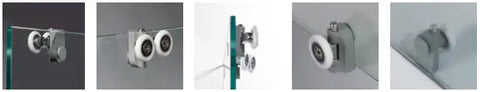 cuscinetti Easy clean - pulizia facile e veloce del box doccia