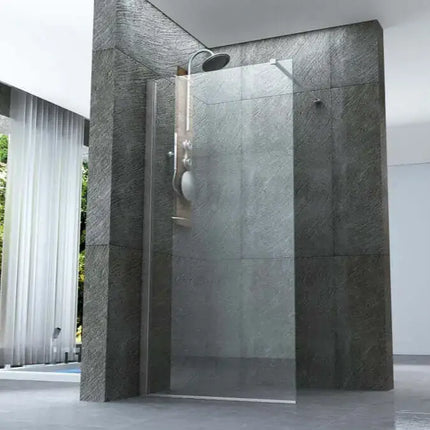 Parete Doccia Walk-In Trasparente 8mm H195cm