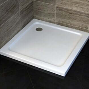 Piatto Doccia 5cm Quadrato In Acrilico Rinforzato 80x80 90x90