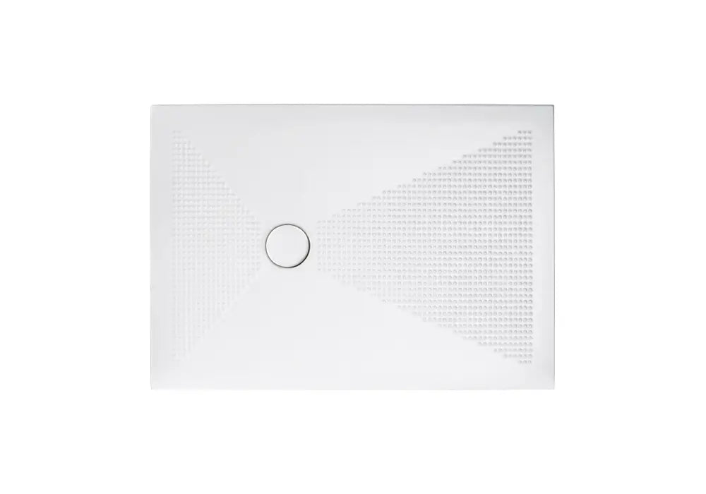 Piatto Doccia In Ceramica H.3cm Con Massaggio Plantare - Althea UP