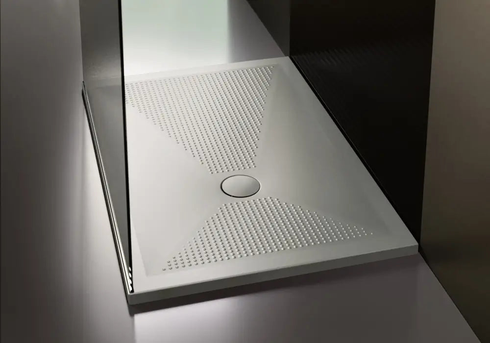 Piatto Doccia In Ceramica H.3cm Con Massaggio Plantare - Althea UP