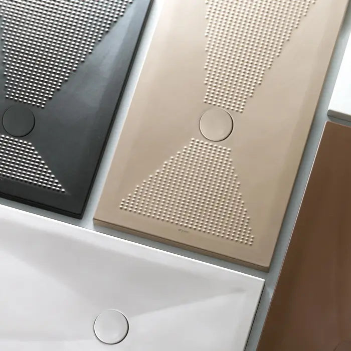 Piatto Doccia In Ceramica H.3cm Con Massaggio Plantare - Althea UP