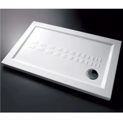 Piatto Doccia In Ceramica H5.5cm Bianco Lucido - Althea ITO