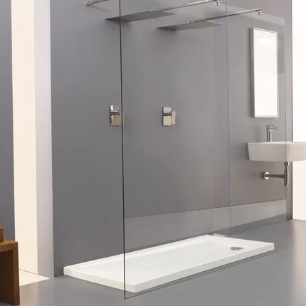 Piatto Doccia In Ceramica H5.5cm Bianco Lucido - Althea ITO
