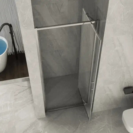 Porta Doccia Trasparente Ad Apertura Rototraslante H190cm Anticalcare