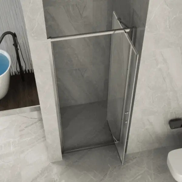 Porta Doccia Trasparente Ad Apertura Rototraslante H190cm Anticalcare