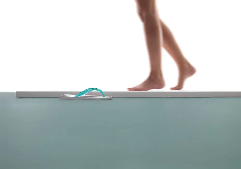 Piatto Doccia In Ceramica H.3cm Con Massaggio Plantare - Althea UP