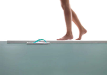 Piatto Doccia In Ceramica H.3cm Con Massaggio Plantare - Althea UP