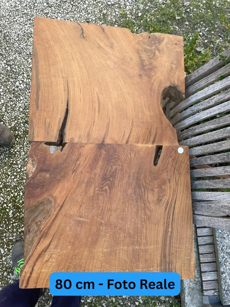 Mensola Porta Lavabo In Teak Naturale