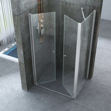 Box Doccia 8mm Porta Saloon Apertura Interna Esterna A Due Ante - Nova 2.0