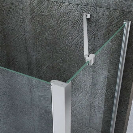 Box Doccia 8mm Porta Saloon Apertura Interna Esterna A Due Ante - Nova 2.0