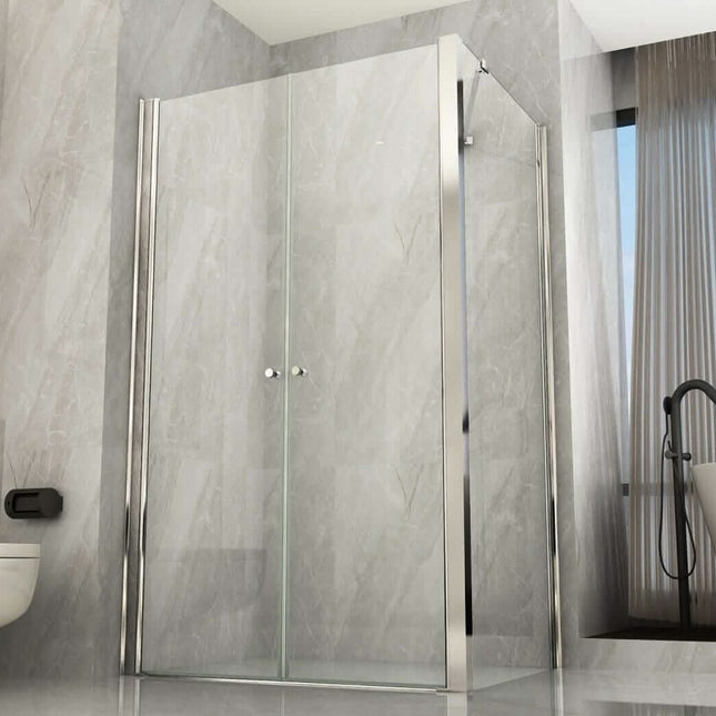 Box Doccia 8mm Porta Saloon Apertura Interna Esterna A Due Ante - Nova 2.0