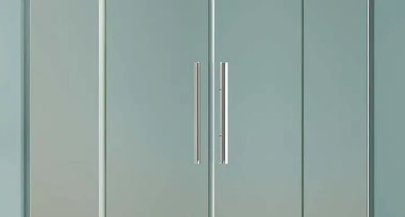 Box Doccia Opaco 8mm Doppia Anta Scorrevole H190 Acciaio Inox