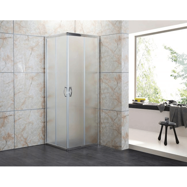 Box Doccia Opaco 4mm Doppia Scorrevole H185