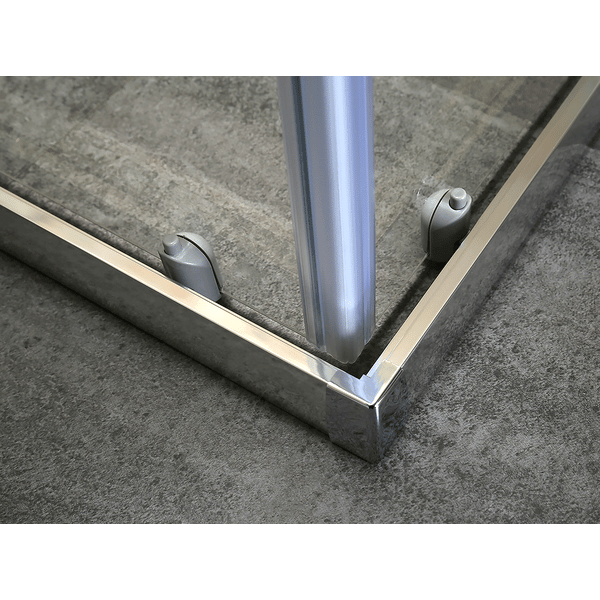 Box Doccia Trasparente 4mm Doppia Scorrevole H185