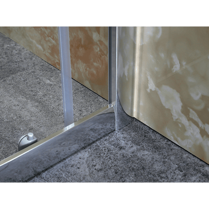Box Doccia Trasparente 4mm Doppia Scorrevole H185