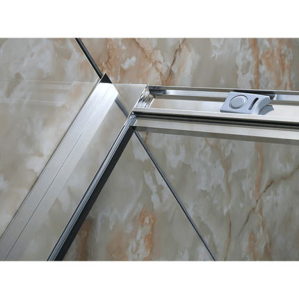 Box Doccia Trasparente 4mm Doppia Scorrevole H185