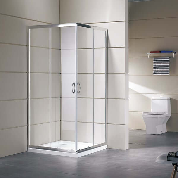 Box Doccia Trasparente 4mm Doppia Scorrevole H185