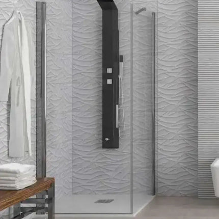 Box Doccia H200 Battente Totale Interno Esterno e Fisso