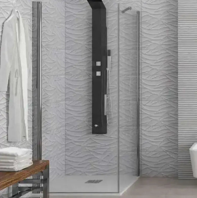Box Doccia H200 Battente Totale Interno Esterno e Fisso