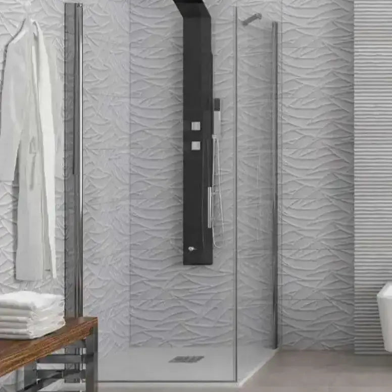 Box Doccia H190 Battente Totale Interno Esterno e Fisso