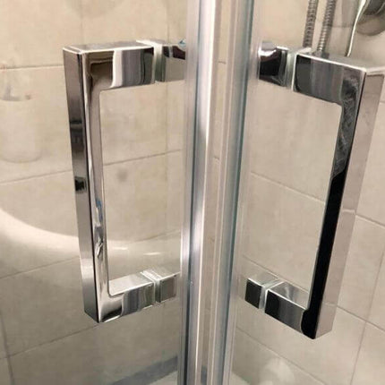 Box Doccia 70x90 H190 Trasparente Anticalcare 6mm Doppia Scorrevole