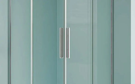 Box Doccia 8mm Doppia Anta Scorrevole H190 Acciaio Inox - Box Doccia Box Doccia Int.