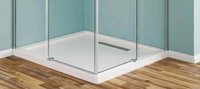 Box Doccia 8mm Doppia Anta Scorrevole H190 Acciaio Inox - Box Doccia Box Doccia Int.