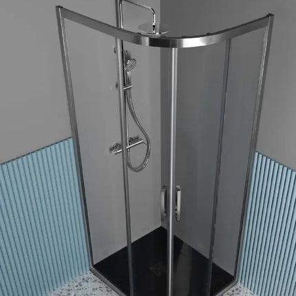 Box Doccia Semicircolare 6mm Scorrevole Anticalcare H200 FS40