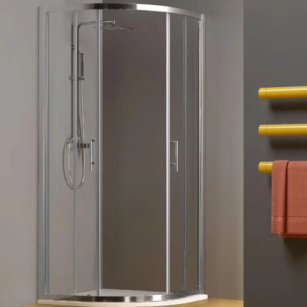 Box Doccia Semicircolare ECO 6mm Porte Scorrevoli H190