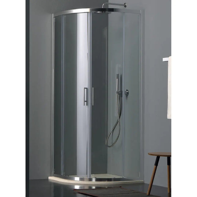 Box Doccia Semicircolare ECO 6mm Porte Scorrevoli H190
