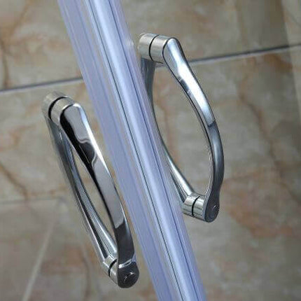 Box Doccia Semicircolare Opaco 4mm Doppia Scorrevole H190