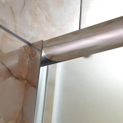 Box Doccia Semicircolare Opaco 6mm Doppia Scorrevole H190cm