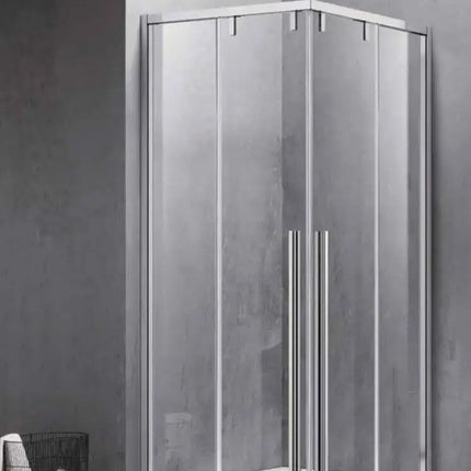 Box Doccia Soft-Close H200 Doppia Scorrevole 8mm Trasparente Anticalcare