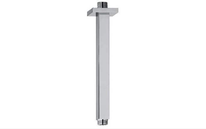 Braccio doccia a soffitto design squadrato - 20cm / 30cm