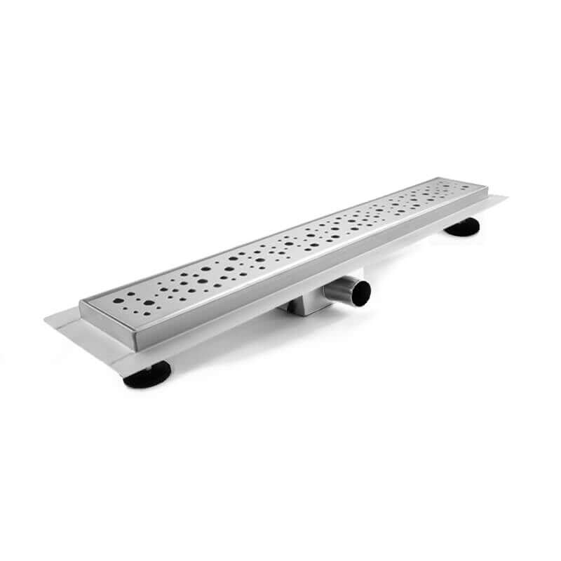 Canalina Di Scarico Doccia Acciaio Inox - Holes 50x7