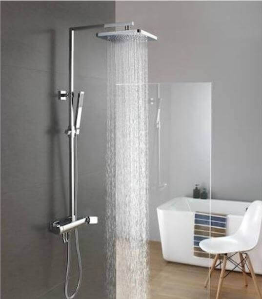 Magichome Soffione doccia e tubo flessibile (nero Magichome Soffione doccia e tubo flessibile (nero