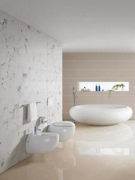Coppia Sanitari Filo Muro Sospesi / A Terra Design Moderno