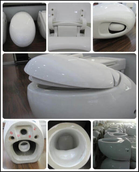 Coppia Sanitari Filo Muro Sospesi / A Terra Design Moderno