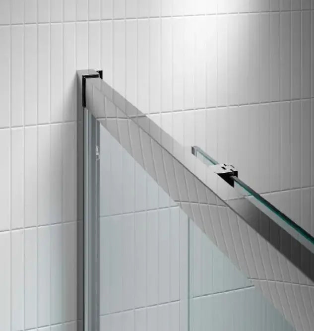 EASY | Porta Doccia H200 Trasparente Anticalcare Scorrevole 6mm