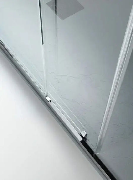 EASY | Porta Doccia H200 Trasparente Anticalcare Scorrevole 6mm