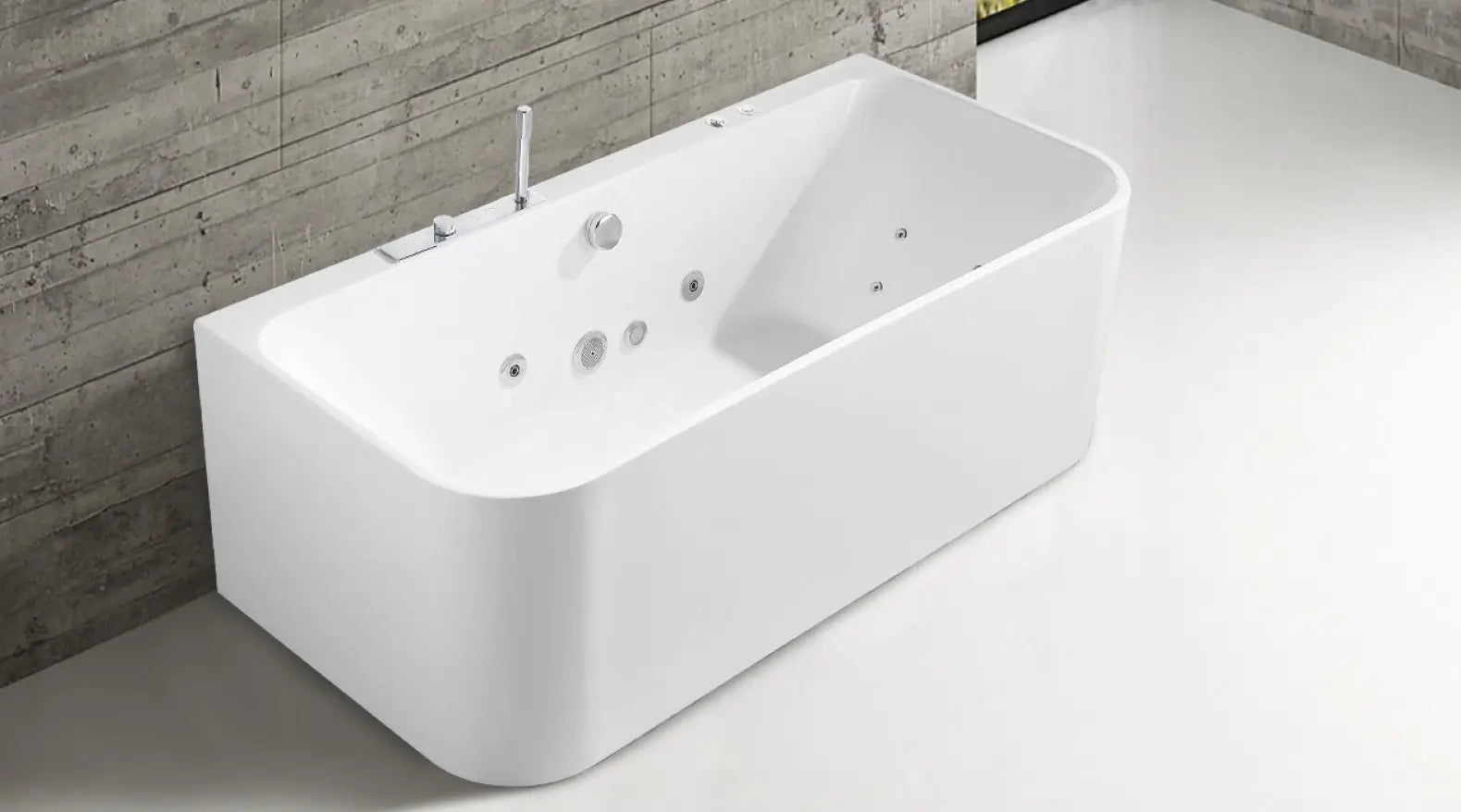 KARAG FANI - Vasca Idromassaggio Moderna Bianco Lucido