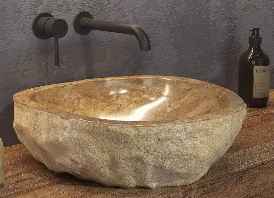 Lavabo Da Appoggio In Onice Naturale